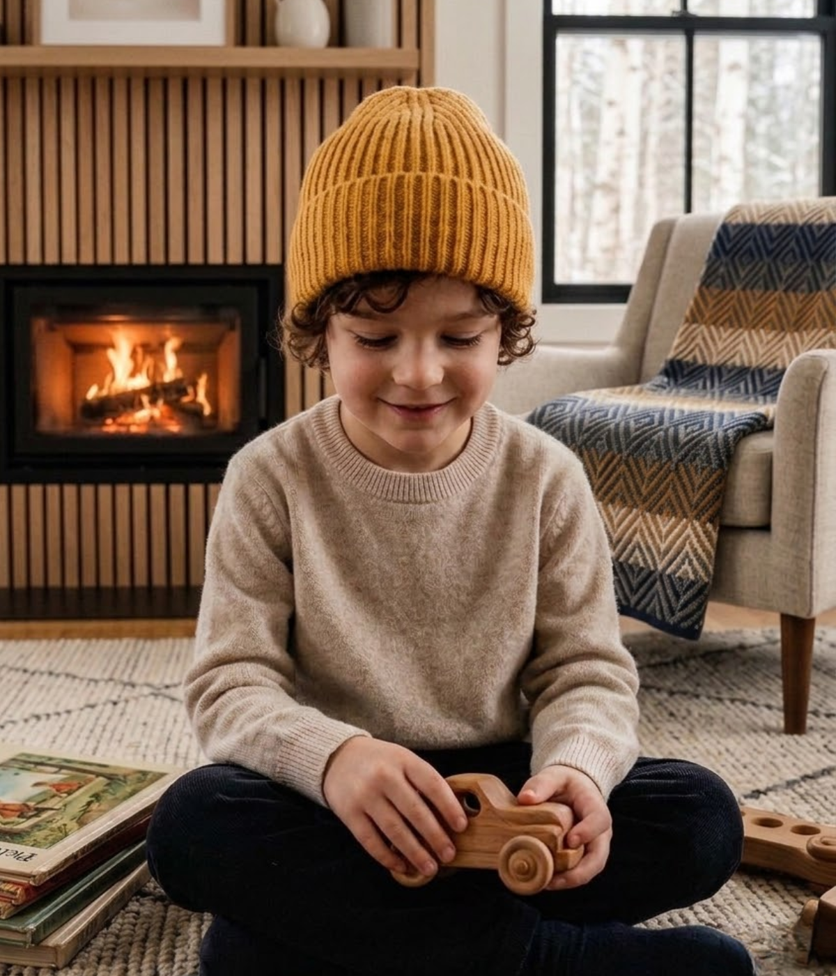GORRO DE PESCADOR PARA NIÑOS.